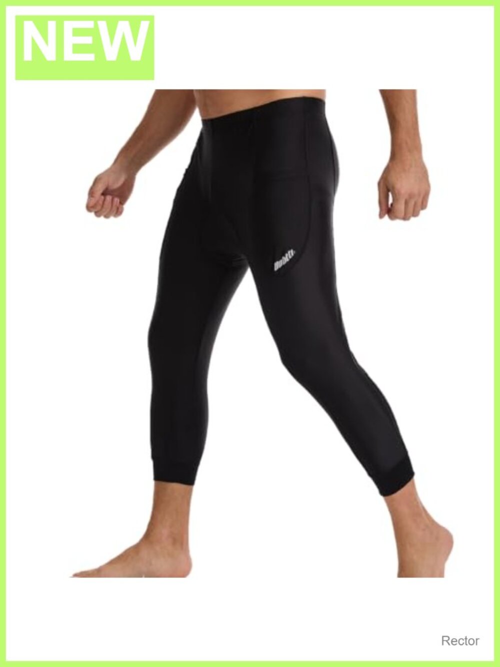 Men's Bicycle Padded Cycling Long Bike Pant with 4D Gel Cushion & Pockets